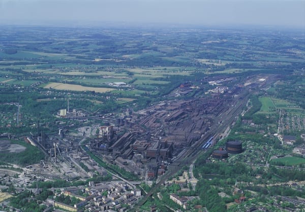 Letecký záběr TŽ -A4